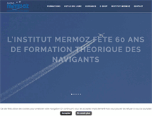 Tablet Screenshot of institut-mermoz.com