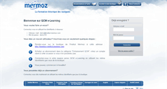 Desktop Screenshot of e-learning.institut-mermoz.com
