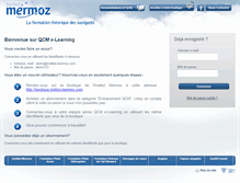Tablet Screenshot of e-learning.institut-mermoz.com